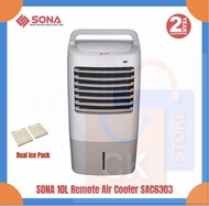 SONA 10L Remote Air Cooler SAC6303 | SAC 6303 (2 Years Motor Warranty)