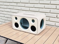 [งานหุ้มหนัง สีแจ้งแชท] ตู้ลำโพงโค้งพาสซีฟ 5 นิ้ว (6.5 HK)