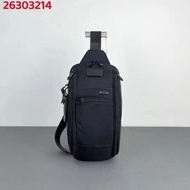 New TUMI Nylon Chest Bag for Casual Business Single Shoulder Crossbody Bag