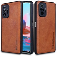 Xiaomi Redmi Note 10 / Note 10S SVL Leather case Kulit Slim Casing [ NEW ]