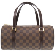 สภาพดีเยี่ยม Louis Vuitton Papillon 26 Damier Ebene N51304 กระเป๋าถือ LV 1115 [มือสอง] LOUIS VUITTON