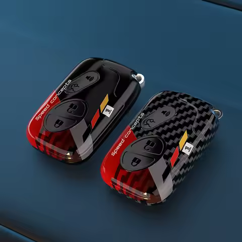 Carbon ABS Protection Case for Lexus CT200h ES 300h IS250 GX400 RX270 RX450h RX350 LX570 3 4 Buttons