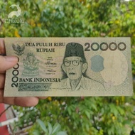 Uang Kertas Kuno Rp20000 Ki Hadjar Dewanrata Tahun 1998 | Uang Lama