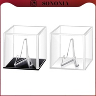 [SONONIA] Guitar Pick Display Box, Guitar Pick Box with Stand, 1.97 X 1.97 X 1.97 Inches, Collectibl