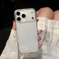 case สำหรับ iphone i17 17pro 17air 17promax เคสใสกากเพชร เคสนิ่มบิดงอได้ สำหรับรุ่น i7 i8 6plus 7