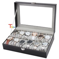 W06 Luxury leather watch box for 12