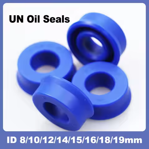 5/10PCS UN Oil Seals ID 8/10/12/14/15/16/18/19mm Polyurethane PU Hydraulic Radial Shaft Piston Rod U