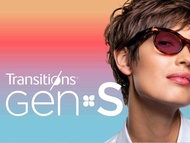 Lensa Essilor Transitions Gen S Airwear 1.59 Grey