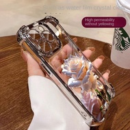 Crystal Rose Case For Vivo V50lite V40lite V40 V50 V40 pro Phone Case Soft Anti fall protective Case