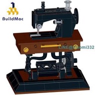 MOC創意兼容樂高小顆粒益智拼插積木玩具MOC-41609 縫紉機