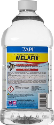API Melafix Professional Strength API MELAFIX Freshwater Fish Bacterial Infection Remedy 64-Ounce Bo