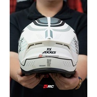 Full Face Motorcycle Helmet - Axxis Draken S Cougar A2 Gray Matt Original