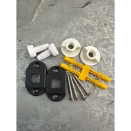 Ready stock Cistern Plastic PVC Wall Bracket with Screw