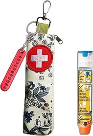GZFQJJ 1-Piece Epipen Carrying Case, Epi Pen Carrying Case EpiPen Carrier, EpiPen Carrier Slim with 