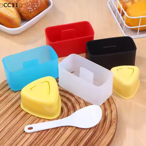 Rectangular Sushi Mold Kit Musubi Maker For Spam Kimbap Onigiri Rice Ball Press Tool Household Kitch