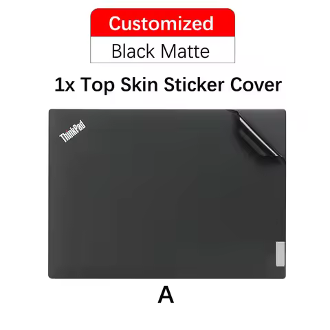 Pre-cut 1PCS Outer Lid Top Skin Sticker Cover Film For Lenovo ThinkPad L13 L14 L15 Gen1 2 3 4 5/L13 