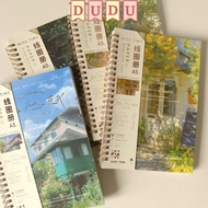 XO [REAL PHOTO] A5 Notebook/ A5 Spring Notebook 136 Horizontal Pages with Hardcover/ Horizontal Note