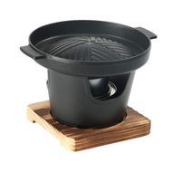 Hierly Mini Hibachi Grill TabletopBarbecue Grill Kitchen Use Charcoal Grill Japanese BBQ Grill for O