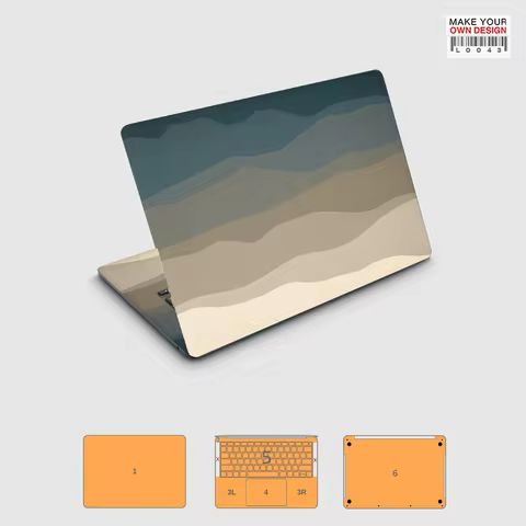 Colorful Skin Sticker for Macbook Air 13 2025 2024 Macbook Air M1 M2 M3 Sticker Vinyl Removable Deca