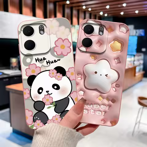 Case For Oppo A5X 4G 5G Soft Liquid Silicone Anti Slip Lovely Funny Cartoon Patterns Lightweight Pho