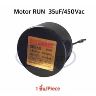 35uf450v Capacitor 35uF 450v 35uF 450Vac Motor Run 35uF450Vac Cable Type CBB60 Size 7.5x4.0 cm Quant