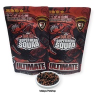 Dark Red Ultimate by Superhero Squad saiz 3mm 25gram (Pellet untuk Varian Warna Merah, Red Barito)