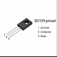 Transistor BD 139 / Transistor BD139 / TR BD139 /TR driver power amplifier