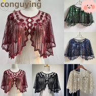 PONGUX Flapper Shawl Fashion 1920s Wedding Party Shawl