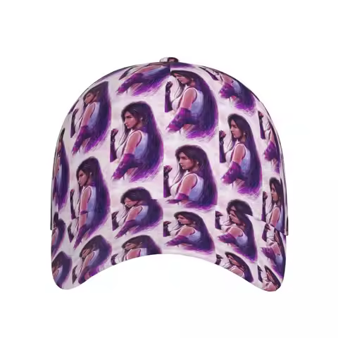 Baseball Hats Tifa Lockhart-Final Fantasy 7 Ff7Remake Ffvii Final Streetwear Summer Sports Baseball 