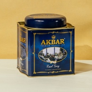 Akbar Premium Earl Grey Gift Tin 250g Loose Leaves Ceylon Tea