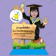 Plakat Wisuda Akrilik/Kado Wisuda/Hadiah/Graduation/Plakat Akrilik