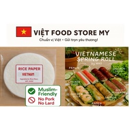Vietnam Rice Paper – Bánh Tráng Việt Nam 22cm (1kg - 130/180pcs) | 越南米纸 – Kulit Popiah Vietnam