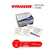Combo Gạc Tẩm Cồn 6*6cm Quick-nurse 100 Miếng/Hộp