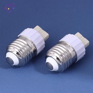 {maysuper} 1/6Pcs E27 To G9 Lamp Converter Bulb Adapter Lamp Holder Converter White Conversion Screw