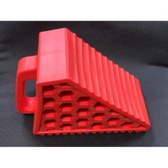 EVA Mobile Blocker Medium-Sized Portable Wheel Blocker Wheel Blocker Red Slope Parking Lot Dedicated