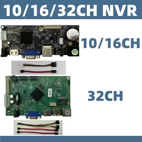 32/16/10CH*4K NVR IVR ONVIF H.265/H.264 Intelligent Network Digital Video Recorder Max 16TB with SAT