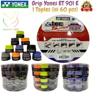 Yonex Badminton Grip ET 901 E Tennis Grip/ Original ET 901 E Padel Grip (1 Jar)