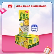 Sữa bắp non dinh dưỡng LOF thùng 24 hộp x 180ml