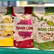 Durian, Dragon fruit, freeze-dried custard apple Minh Huong specialty 50g