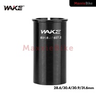 Wake Z-519 Bicycle Seatpost Adapter Converter 27.2mm to 28.6/30.4/30.9/31.6mm MTB Saddle Pole Adapte