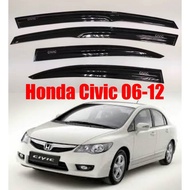 Honda Civic 06-12 Mugen Door Visor