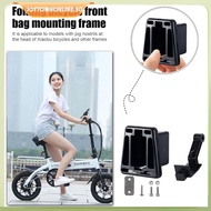[joytownonline.sg] Front Carrier Block Mount Clip Folding Bicycle Pig Nose Bag Bracket for Brompton