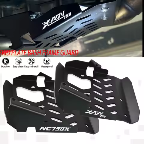 2026 Motorcycle Skid Plate Bash Frame Guard For Honda NX750X XADV750 X ADV 2017 2018 2019 2020 2021 