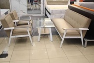 kursi tamu/sofa kayu minimalis 311 ready makassar promo