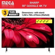 SHARP 4T-C55FL1X 55" GOOGLE 4K TV