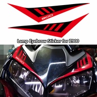 Headlight Eyebrow Sticker Motorcycle Body Waterproof Vinyl Decal for Kawasaki Z900 Z 900 z900 z 900