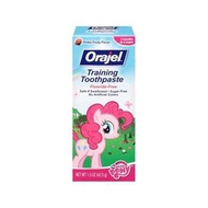 ยาสีฟันกลืนได้ Orajel My Little Pony Fluoride-Fee Training Toothpaste, 1.5 Oz