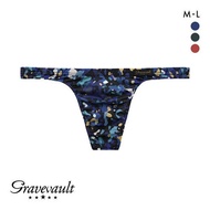 Gravevault dry leaves camouflage mens thong bikini (Made in Japan Sizes M-L)(483052126)