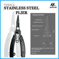 TUNALA STAINLESS STEEL PLIER 16CM - Fishing Accessories Tools Playar Pancing