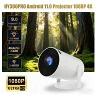 Hy300Pro Projector Wifi Bluetooth Cinema Android 11.0 Led Small Projector projektor 4K Android Mini 